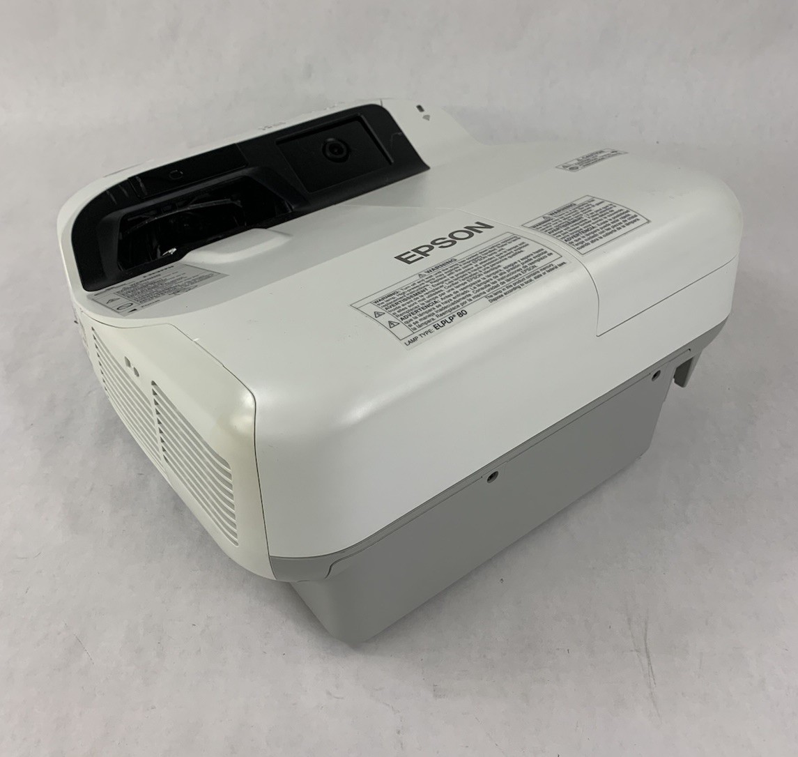 Epson BrightLink 595Wi H599A LCD Lamp Projector 876 Lamp Hours - No Remote