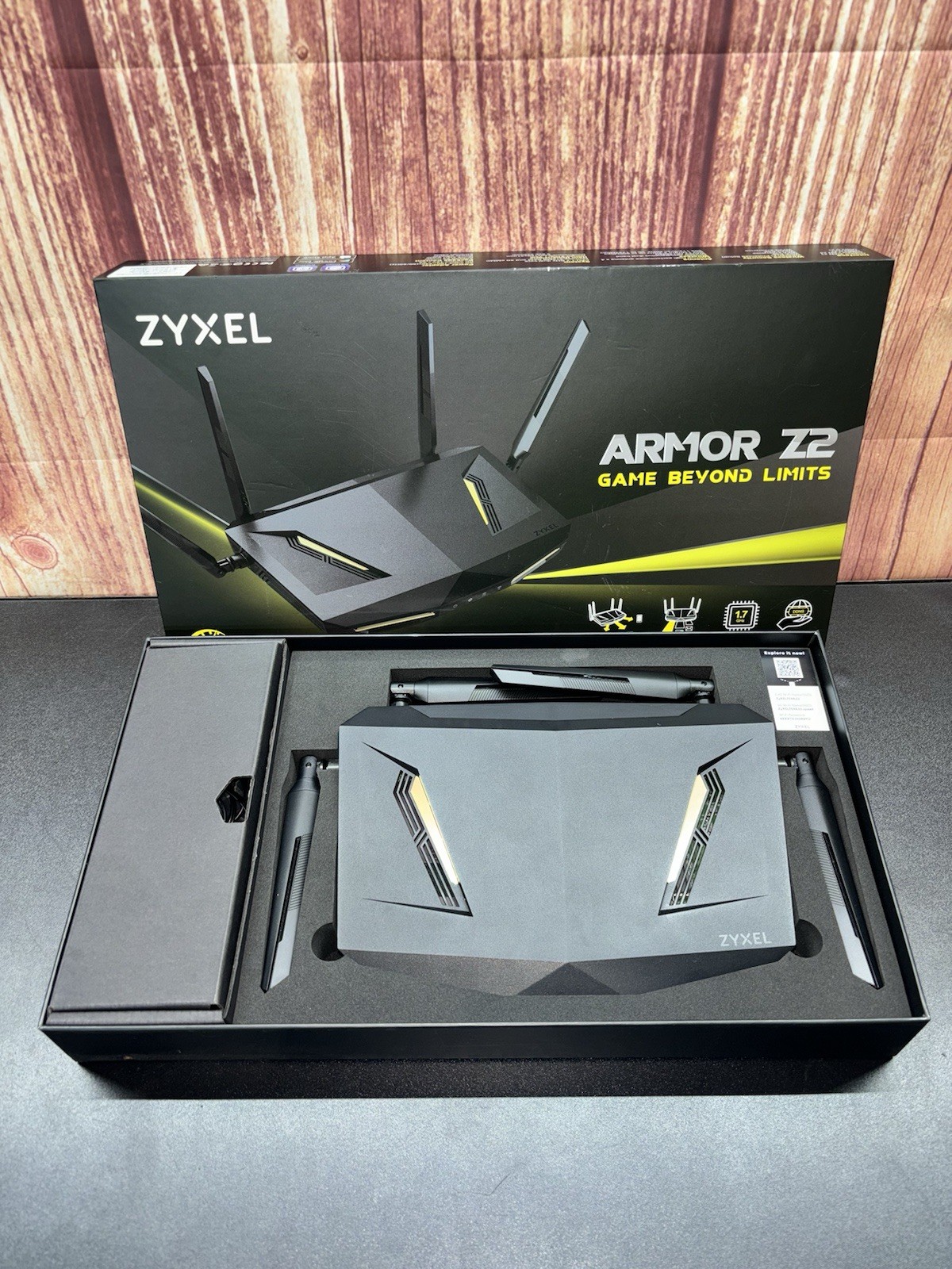 ZYXEL Armor Z2 (Model NBG6817) dual-band wireless router gaming and 4K streaming