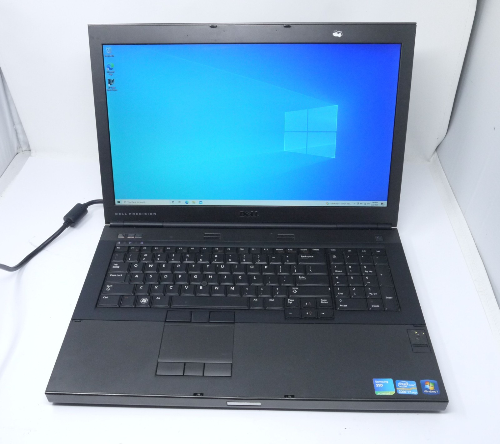 Dell Precision M6600 17.3" Laptop - i7-2760QM / 8GB / 1TB / Win10 - Dead Battery