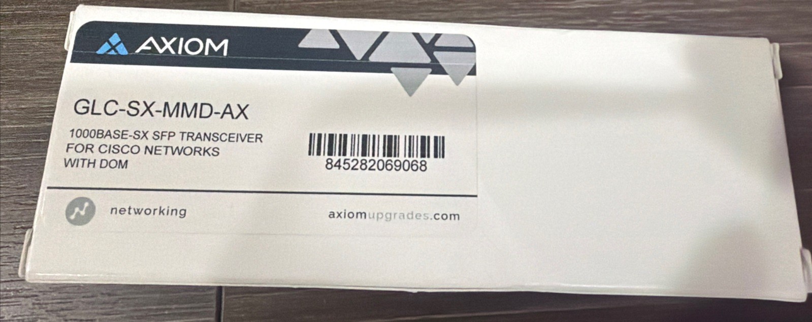 Axiom GLC-SX-MMD-AX 1000BASE-SX SFP Transceiver Pluggable Module w/ DOM NOS