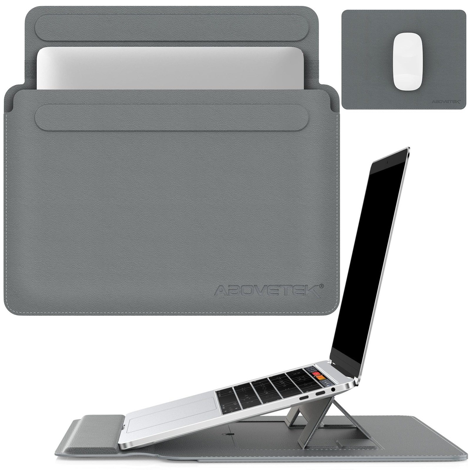 AboveTEK Laptop Sleeve Case for 13-14 inch MacBook Air/, Slim Laptop Case wit...