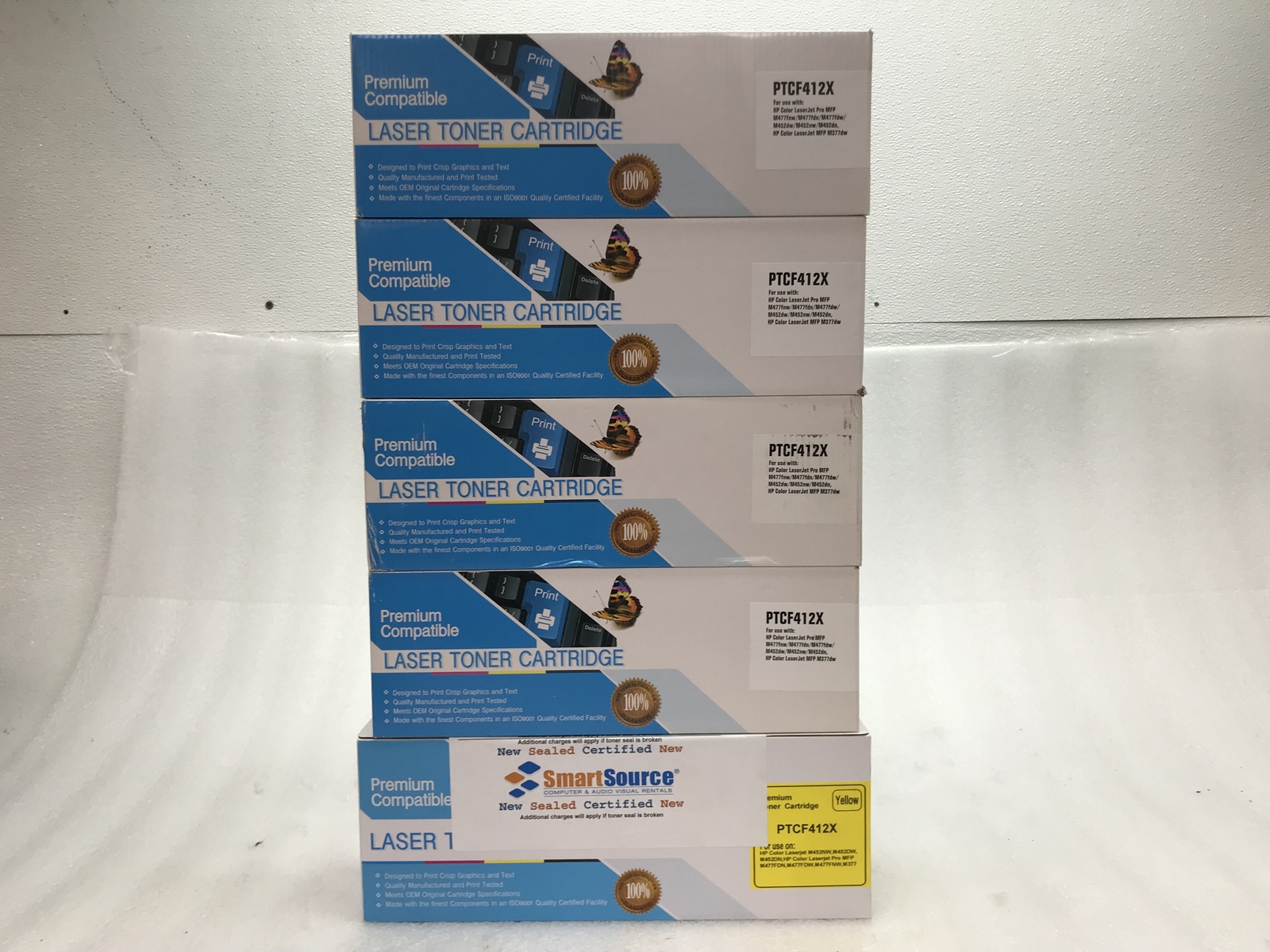 Premium Compatible Yellow Toner for HP 410A 410X CF410A LaserJet Pro MFP M477fn