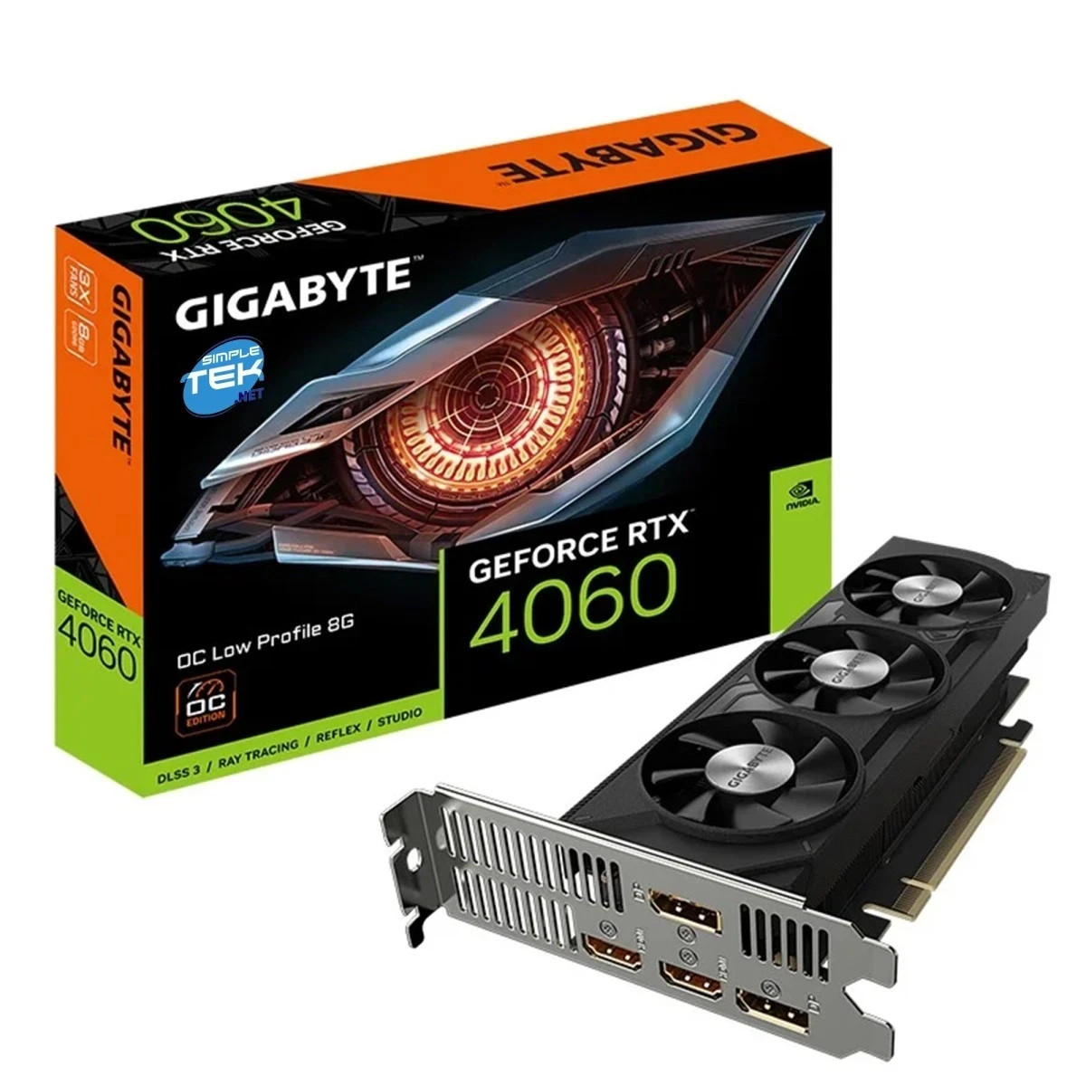 Gigabyte Nvidia Geforce RTX 4060 OC Low Profile 8GB