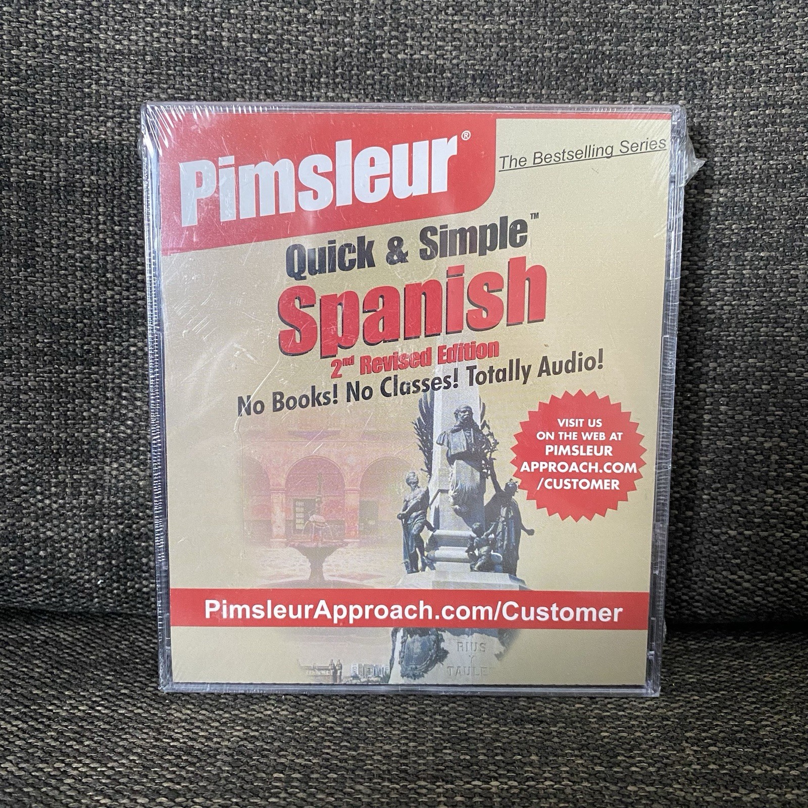 PIMSLEUR QUICK AND SIMPLE SPANISH (4 DISCS) Factory Sealed Brand New