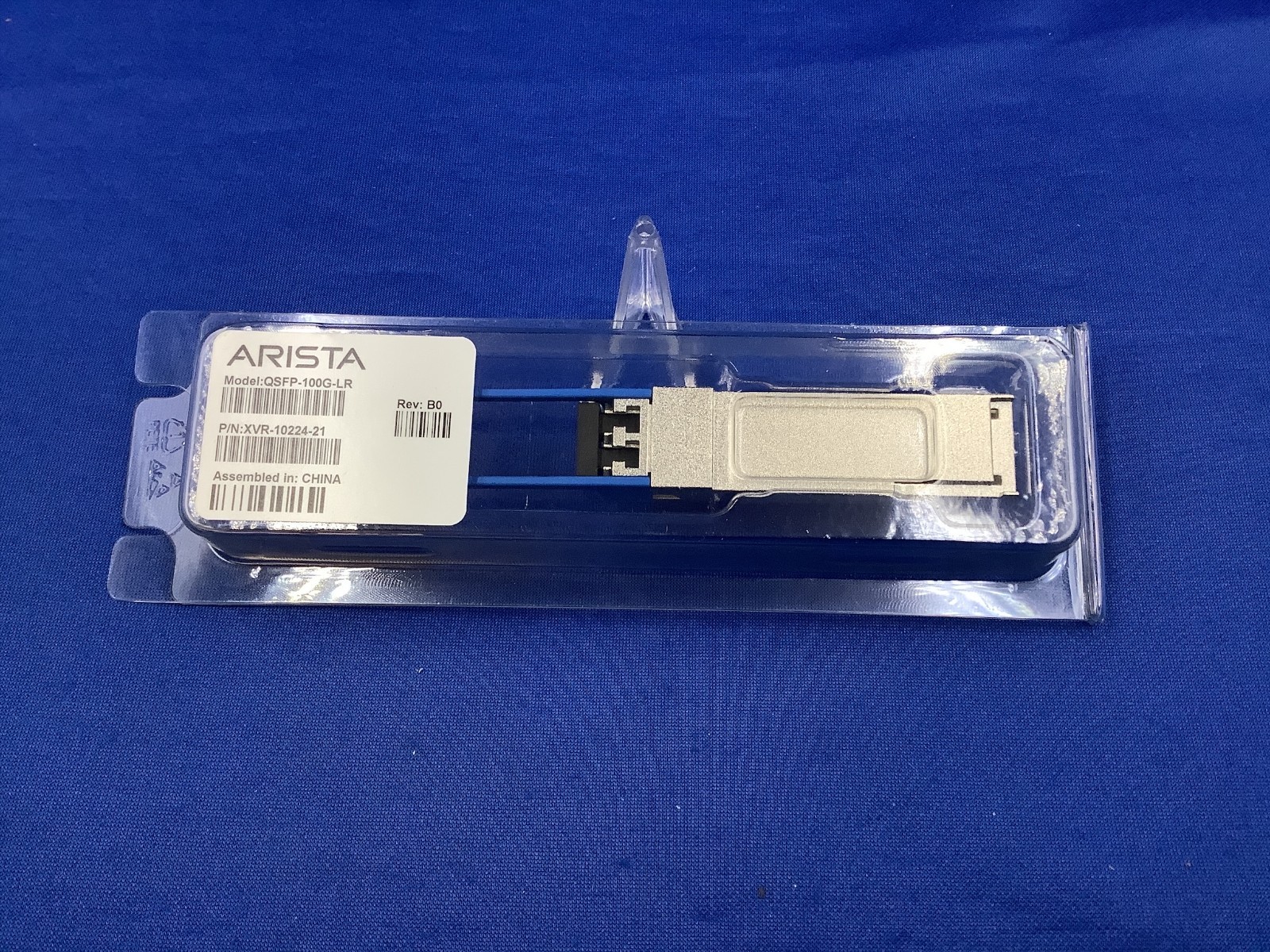 QSFP-100G-LR-ARISTA 100GBASE-LR 10km SMF QSFP Transceiver XVR-10224-21