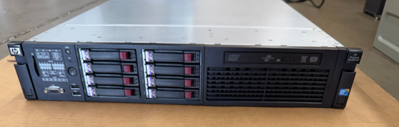 HP ProLiant DL380 G7 Xeon 6-Core E5645 2.4GHz-6X2GB Ram 2.4TB HDD 2U Server-