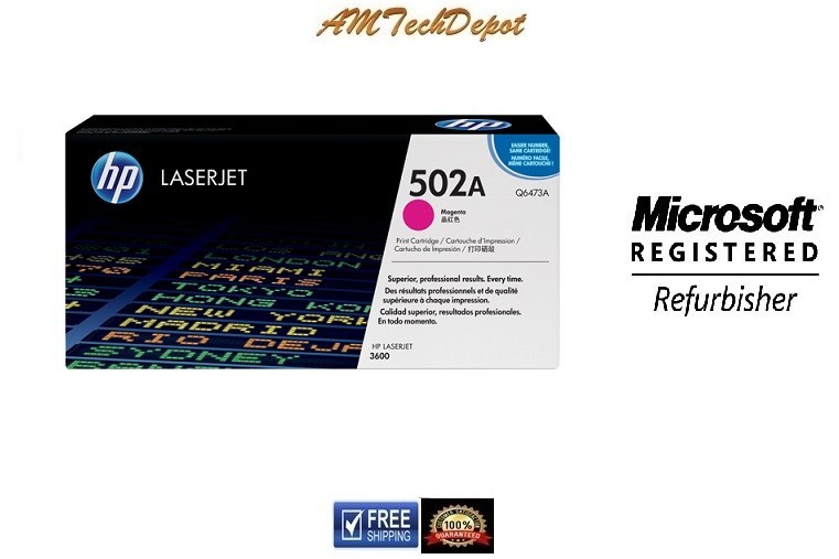 Hp Laserjet 502A (Q6473A ) Magenta Standard Yield Toner