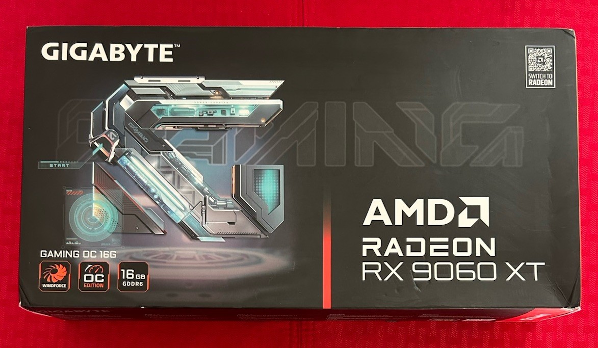 GIGABYTE Radeon RX 9060 XT GAMING OC 16GB Graphics Card