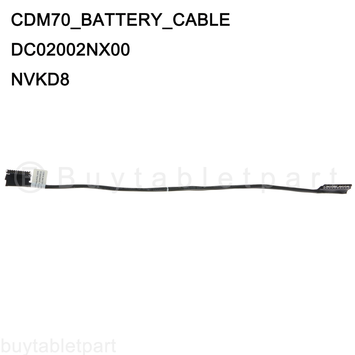NEW Battery Cable Dell Latitude 5480 E5480 5280 5580 5590 5490 5491 5495 0NVKD8