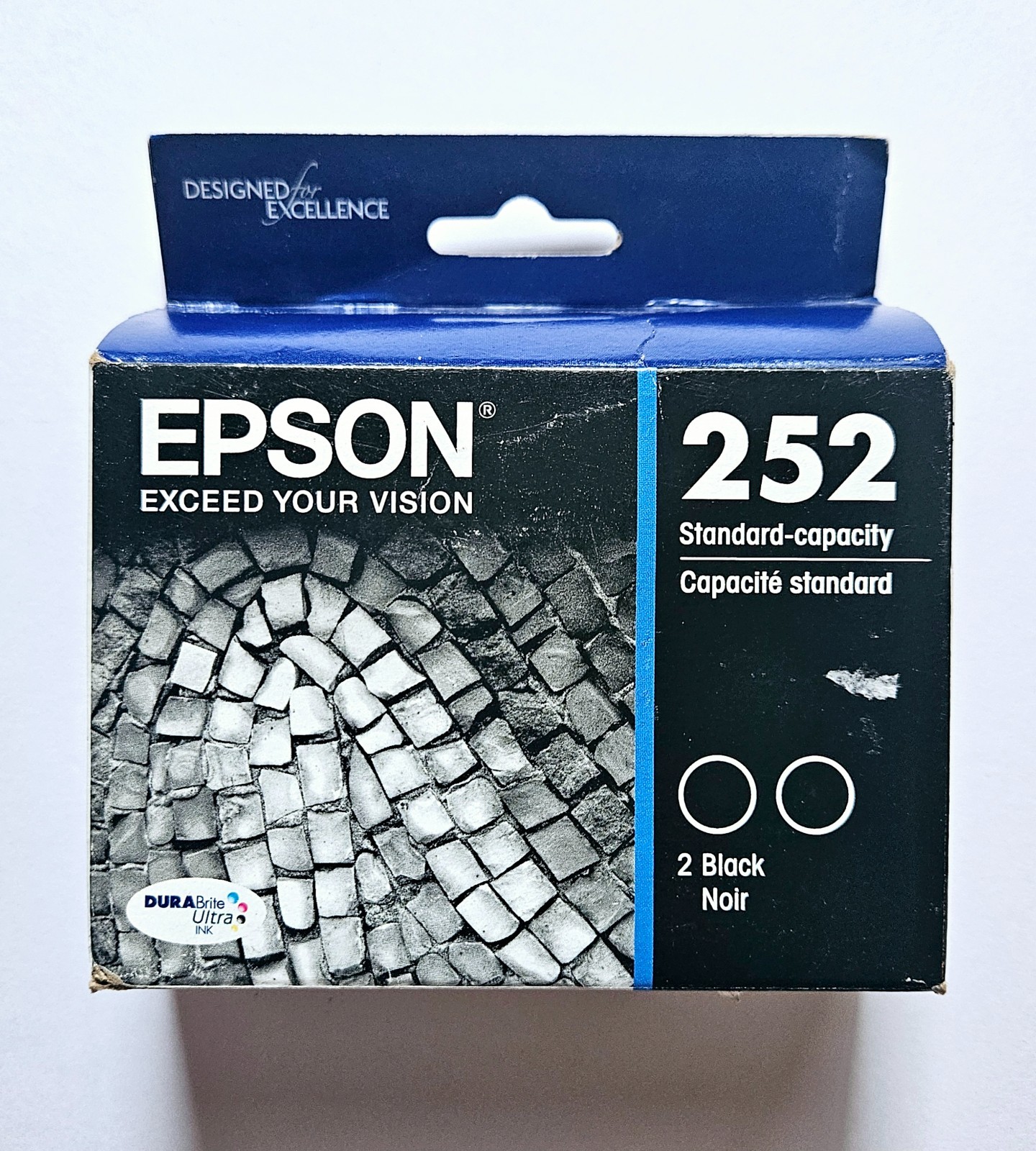 252 DURABrite Ultra Black Ink Cartridge Standard Capacity TWO PACK Exp 9/2026