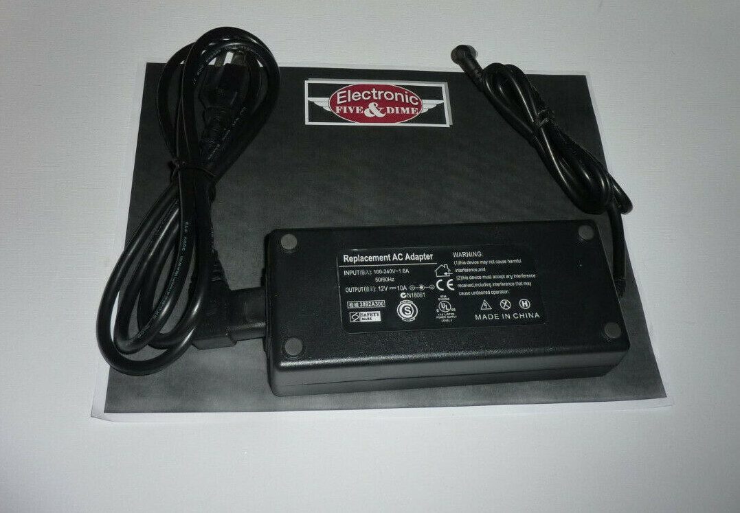 REPLACEMENT AC ADAPTER 12V 10A 