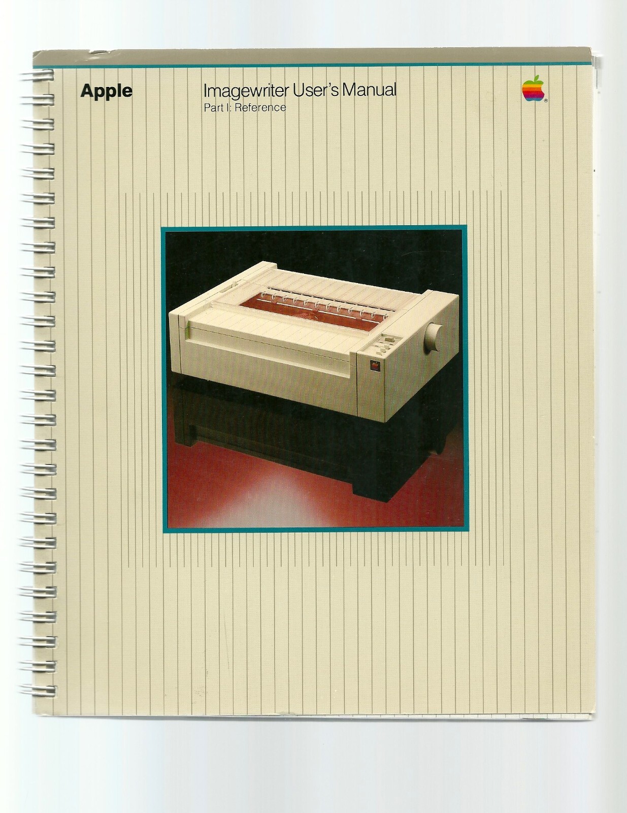 Apple Imagewriter User’s Manual 80’s Original Mac Retro Macintosh 1984 Part 1