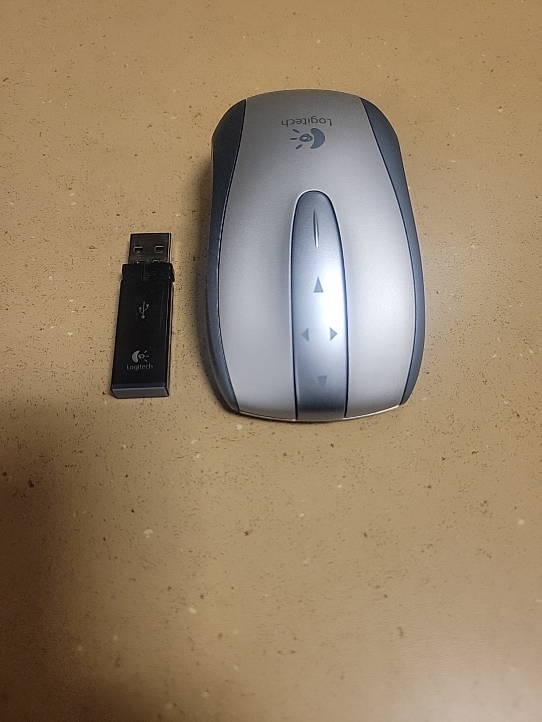 Logitech V500 Nano Cordless Laser Notebook Mouse w/ Receiver