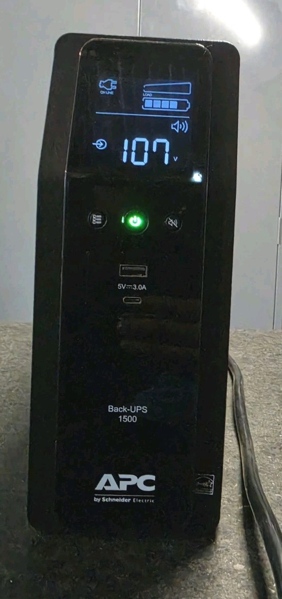 APC Back-UPS Pro 1500 BN1500M2 1500VA 900W 10-Outlet UPS Battery Backup - TESTED