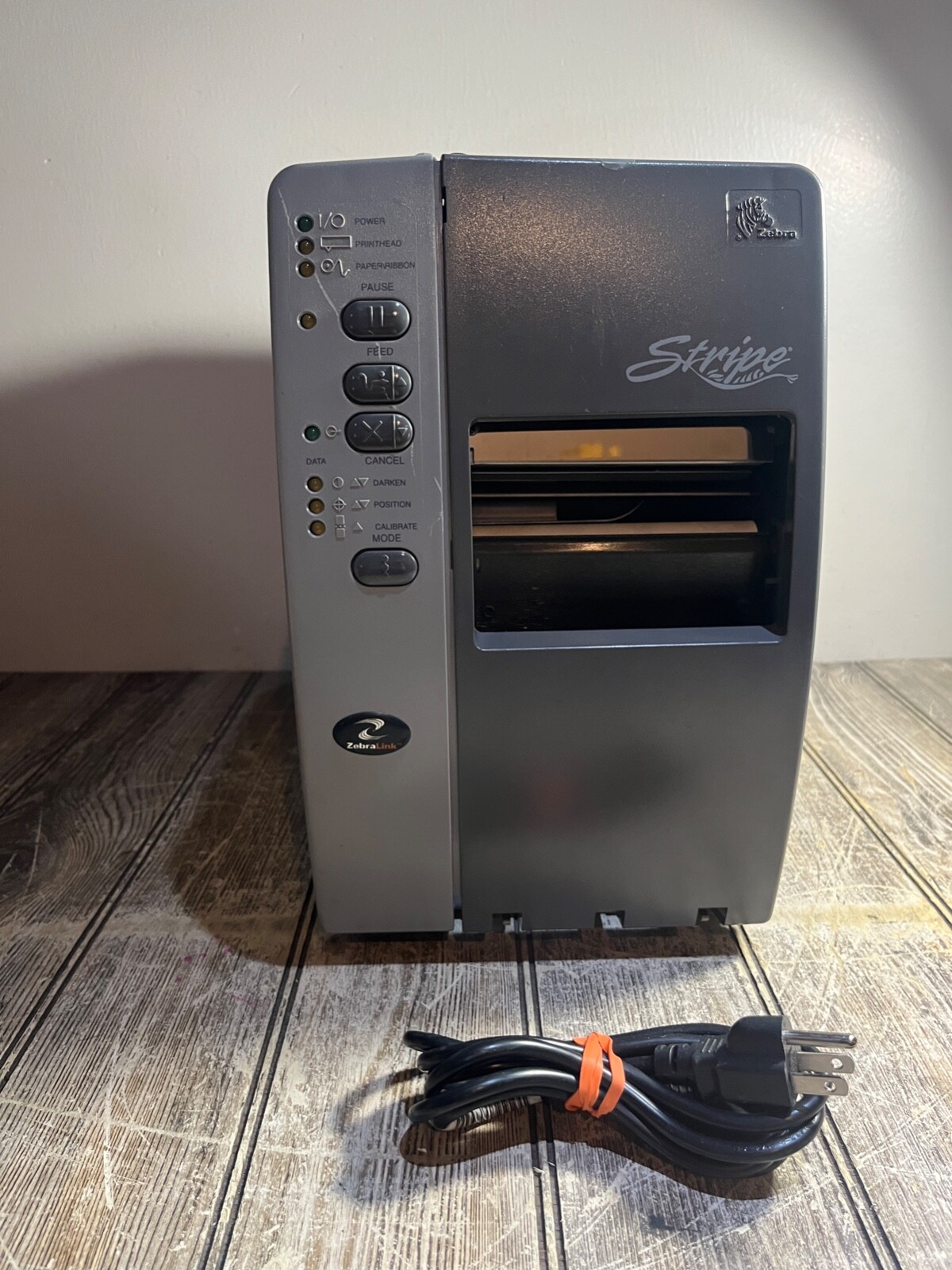 ZEBRA (Model: S600) Barcode Label Printer - Power Tested AS-IS, READ