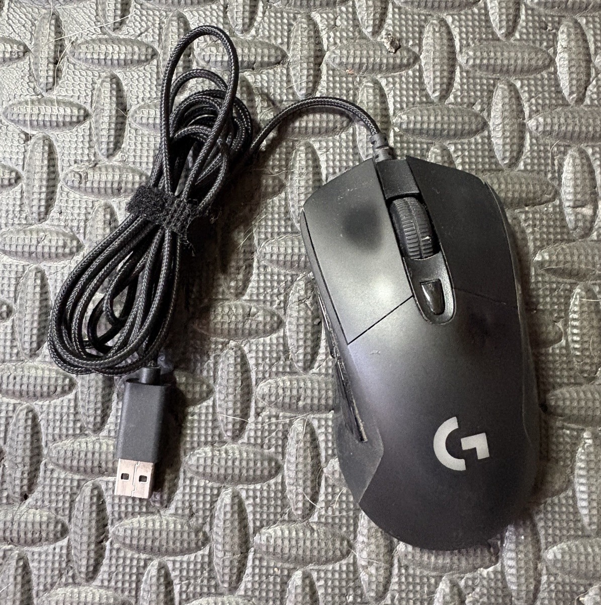 Logitech G403 HERO (910-005630) Wired Gaming Mouse TESTED WORKING