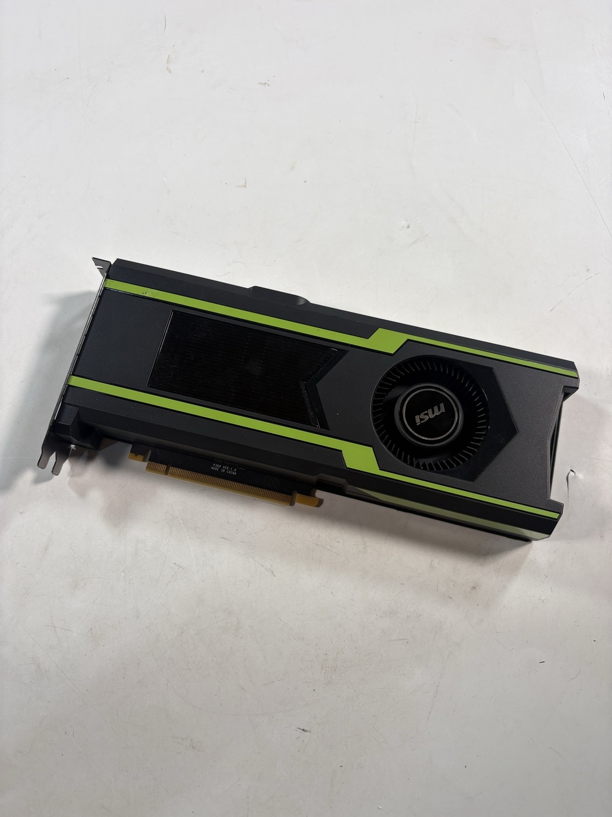 MSI GeForce GTX 1080 Ti AERO 11GB GDDR5X Graphics Card PCIe 3.0 HDMI DP DVI-D