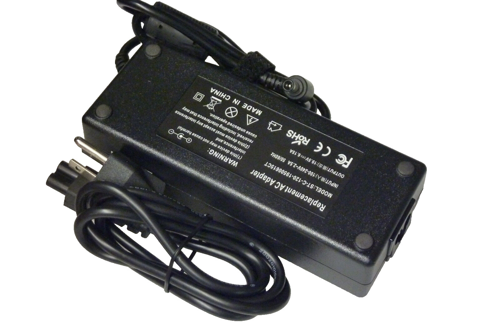 For LG UltraGear 34GP83A-B Gaming Monitor AC Adapter Charger Power Cable Cord