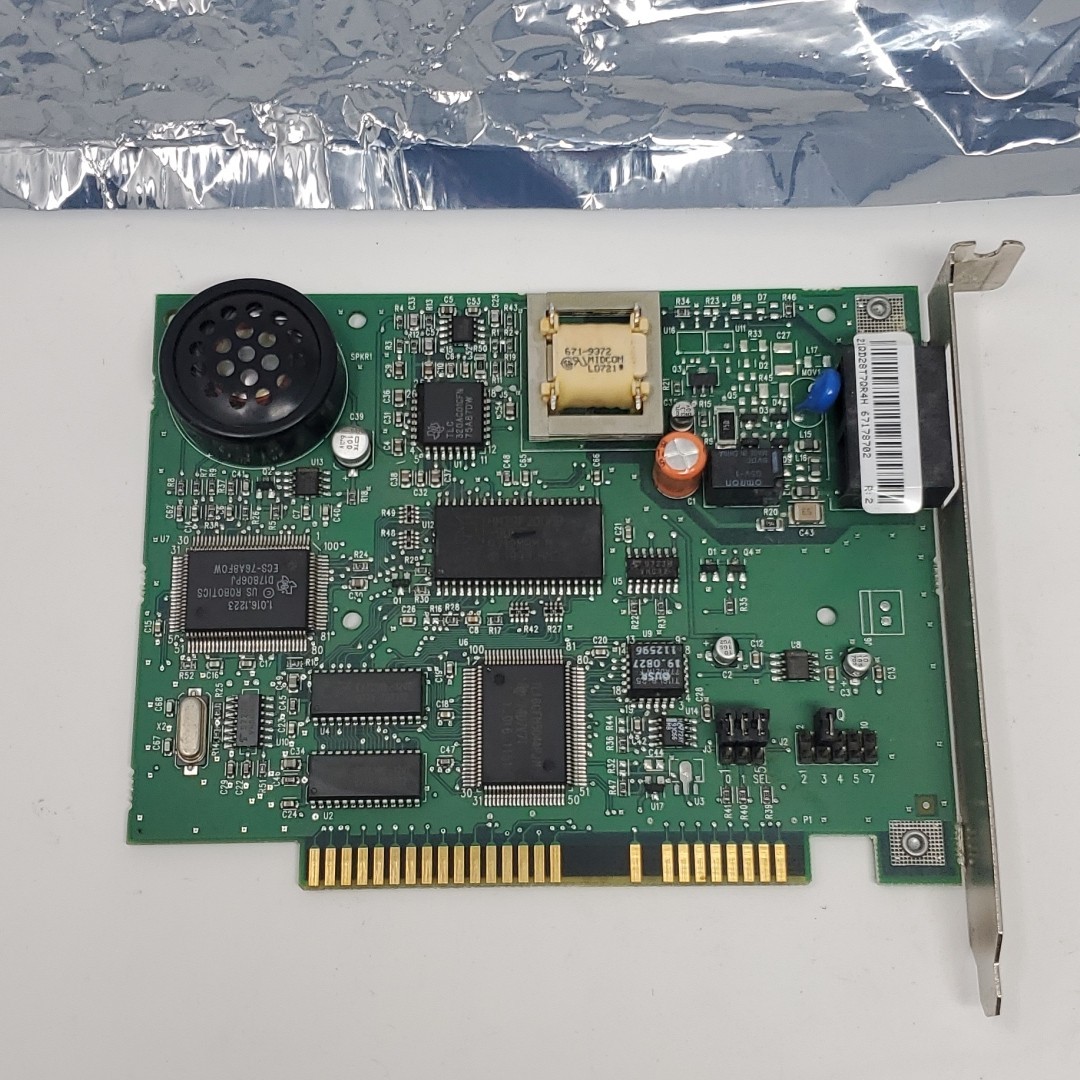 Vintage 1995 US Robotics Sportster Model 0460 8 Bit 56K ISA Internal Modem Card