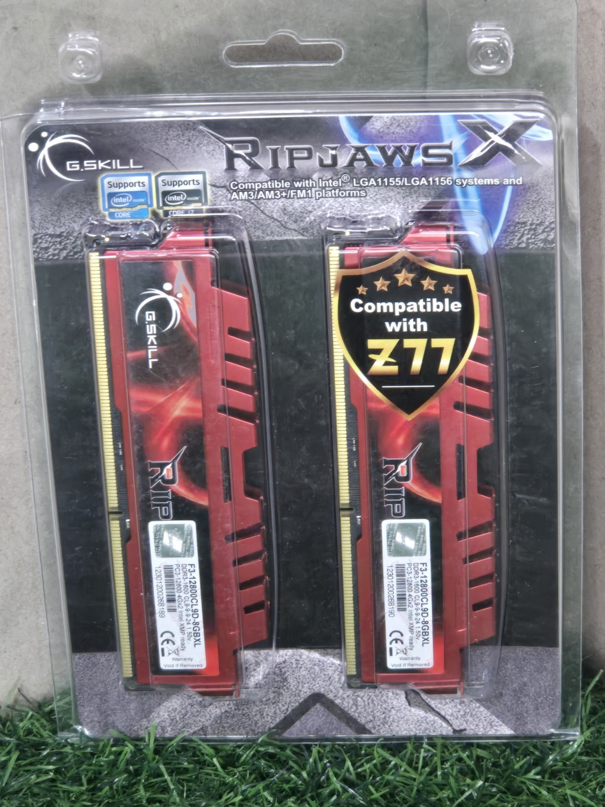 G.Skill RipJaws 16GB (2x8GB) RAM DDR3 1600MHz F3-12800CL9D-8GBXL