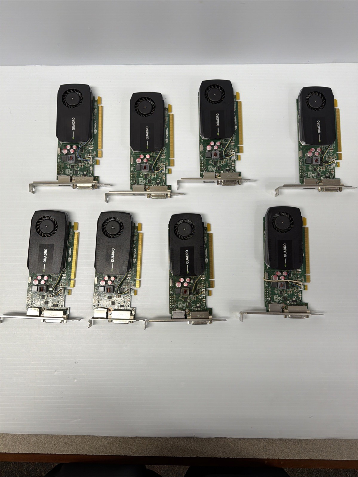 🎮 Lot of 8 NVIDIA Quadro K600 1GB PCI-E Graphics Video Cards – Tested Working