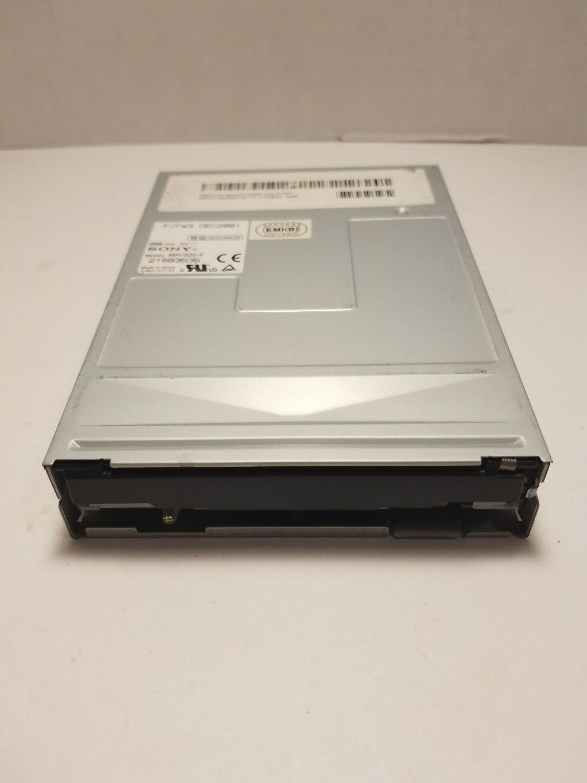 Sony MPF920-F internal disk drive 3.5" Floppy Drive Black with No Bezel