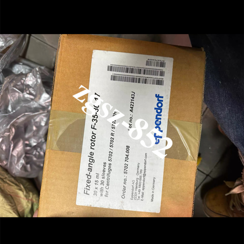 Eppendorf fixed-angle rotor F-35-30-17 centrifuge parts FedEx or DHL