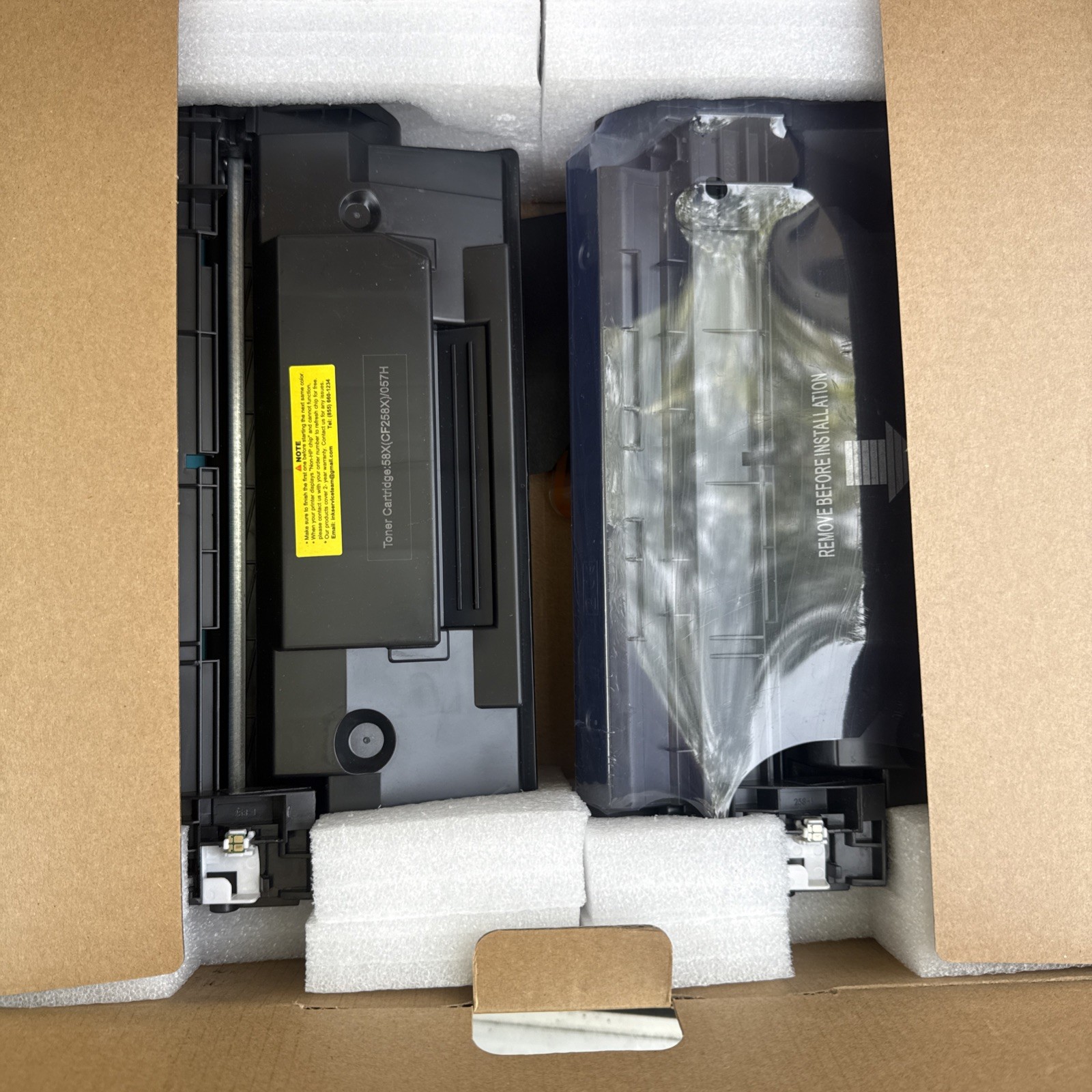 v4ink 58X CF258X High Yield Toner Cartridge Black (with Chip) One Open***