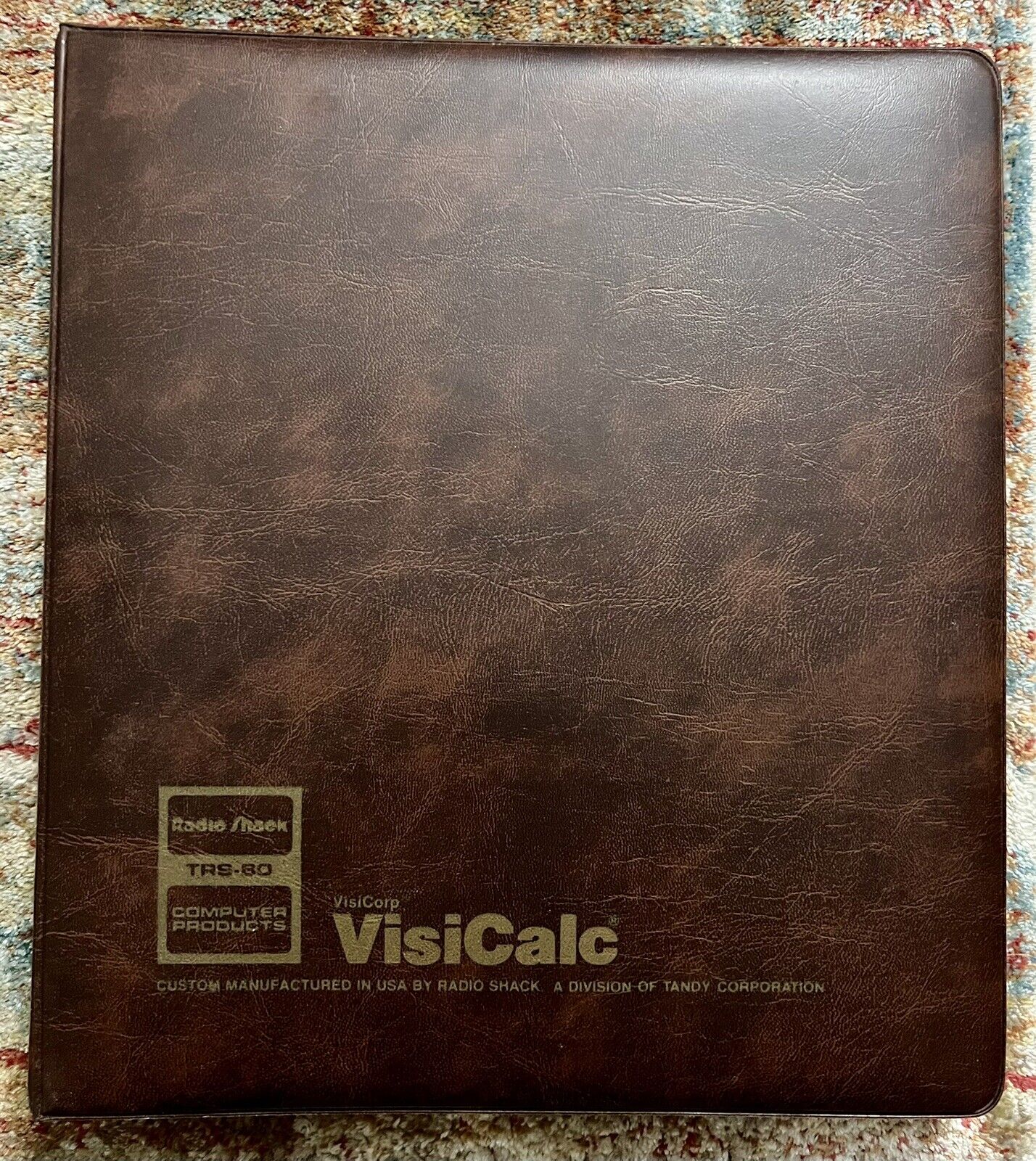 Vintage Original Radio Shack TRS-80 Model 111 VisiCalc Software And Manual 