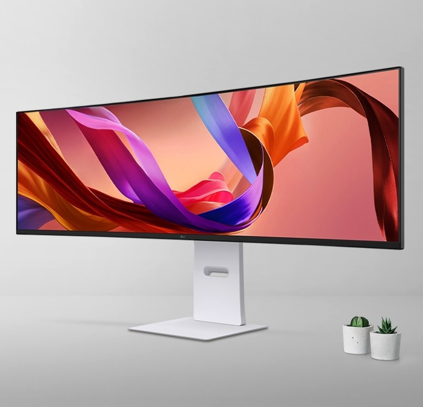 LG 49U950A-W 49" UltraWide Curved Dual QHD Nano IPS 144Hz Monitor New Genuine