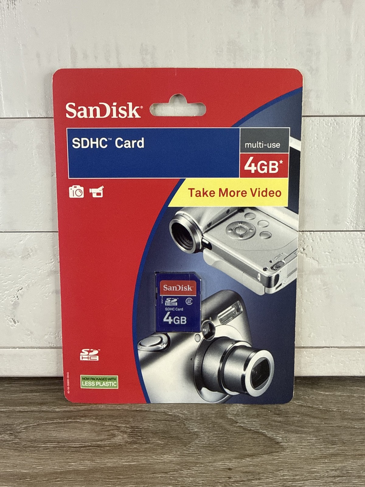 NEW SanDisk SDHC Card 4GB Class 2 Memory Card Factory Sealed Quick Shipping