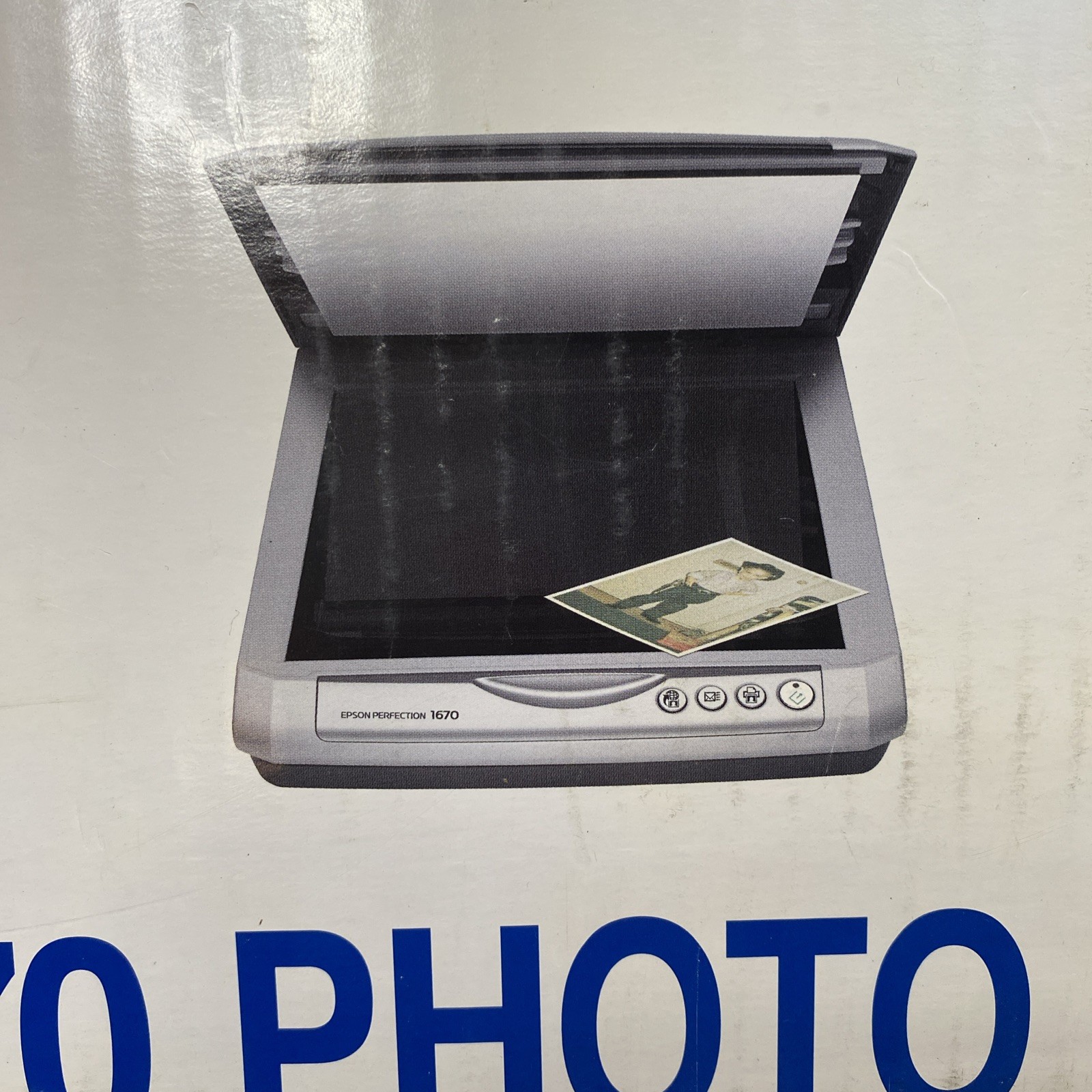 EPSON Perfection 1670 Photo - New - With Booklets, Cords, And Box.