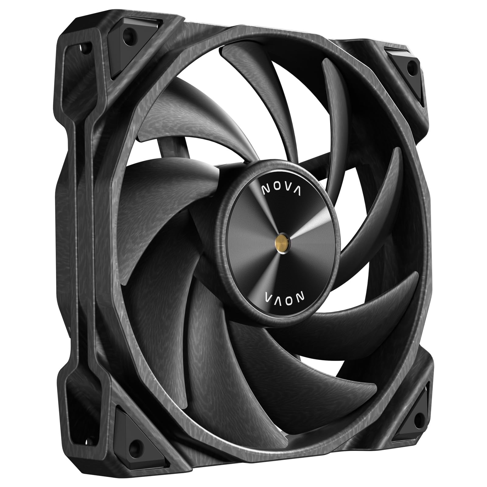 White NOVA 120 120mm Premium HighPerformance Computer Case Cooling Fan