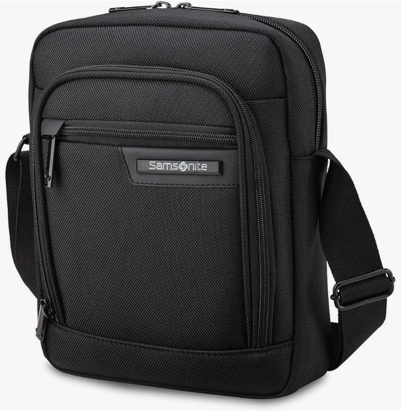 Samsonite Classic 2 RFID Crossbody Sling Bag - Black (10.3" x  8" x 3")