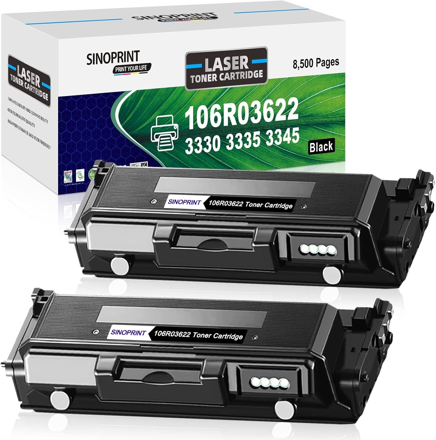 106R03620, 22, 23, 24 Toner Cartridge ~Phaser 3330 WorkCentre 3335/3345