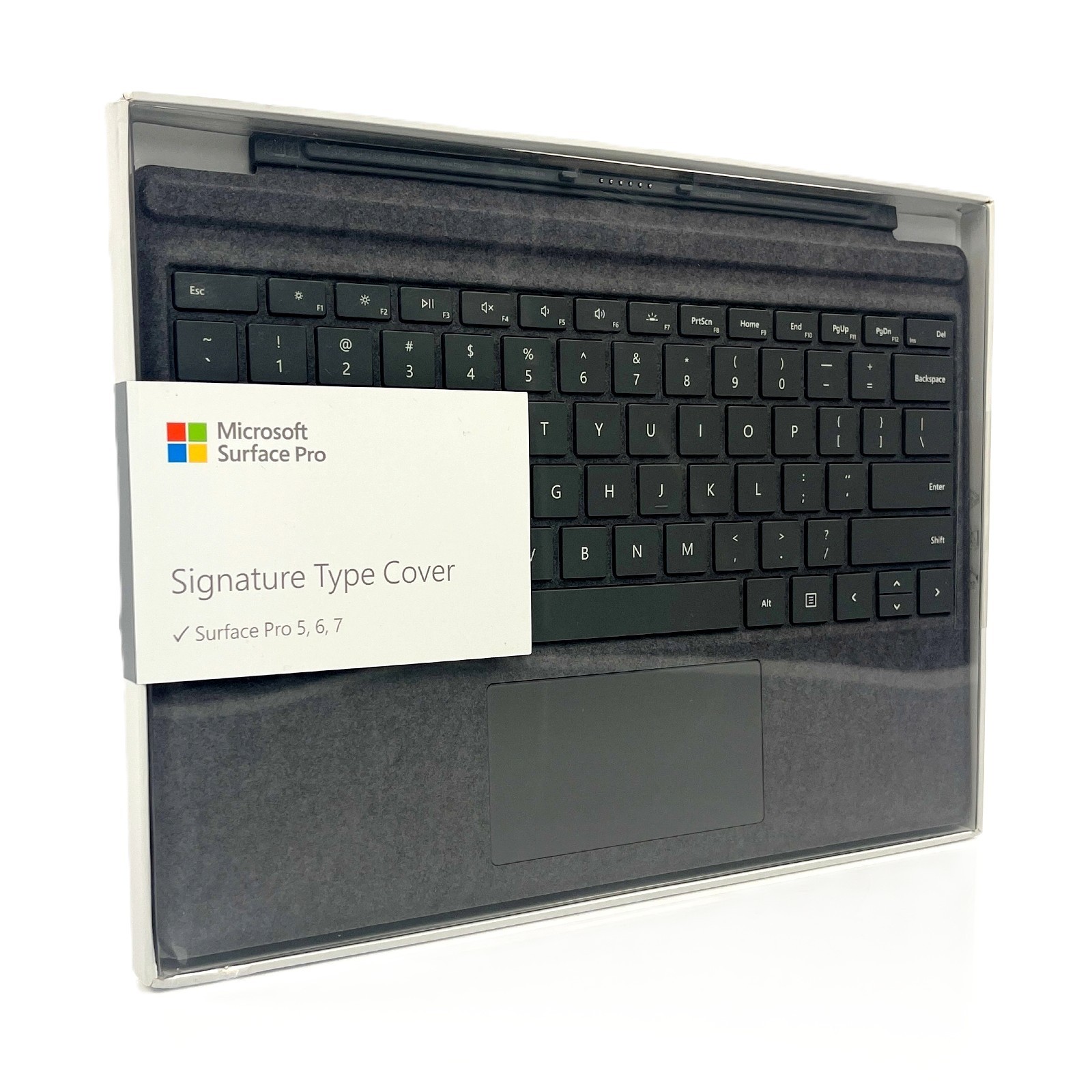 Microsoft Surface Pro Signature Type Cover Alcantara Light Charcoal FFQ-00141