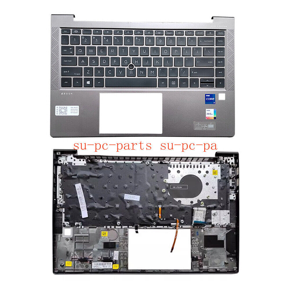 M36447-001 New For HP Zbook Firefly 14 G7 G8 Palmrest US W/Backlight Keyboard