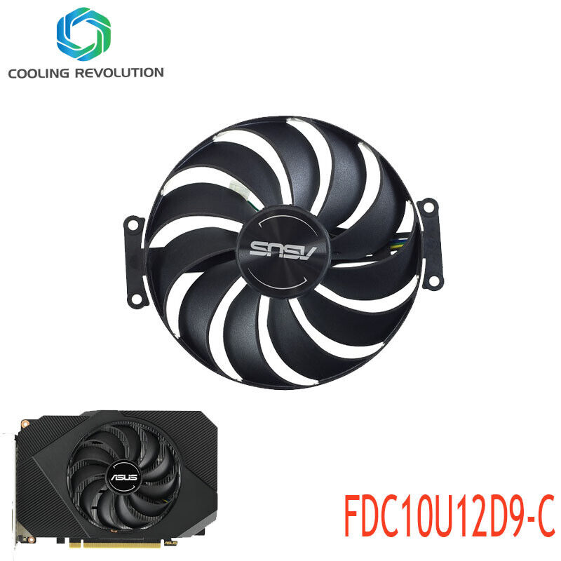 Graphics Card Fan For ASUS Phoenix GeForce GTX 1630 GTX 1650 OC Edition Gaming