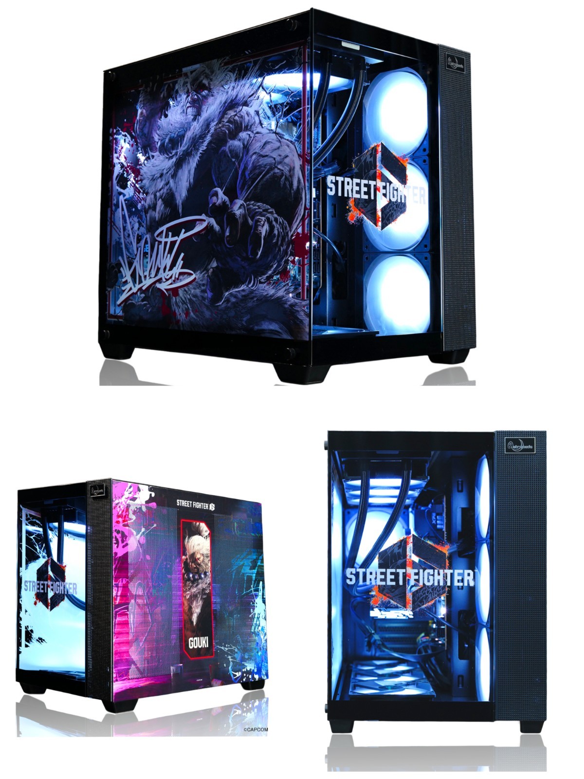 Street Fighter 6 x Astromeda Collaboration PC Case [Akuma]