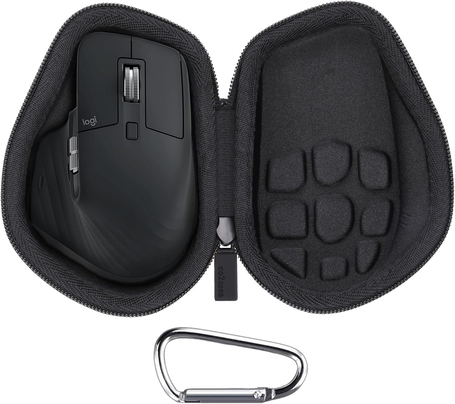 Hard Travel Case for Logitech MX Master 4/Master 3S/3 Mouse, Black