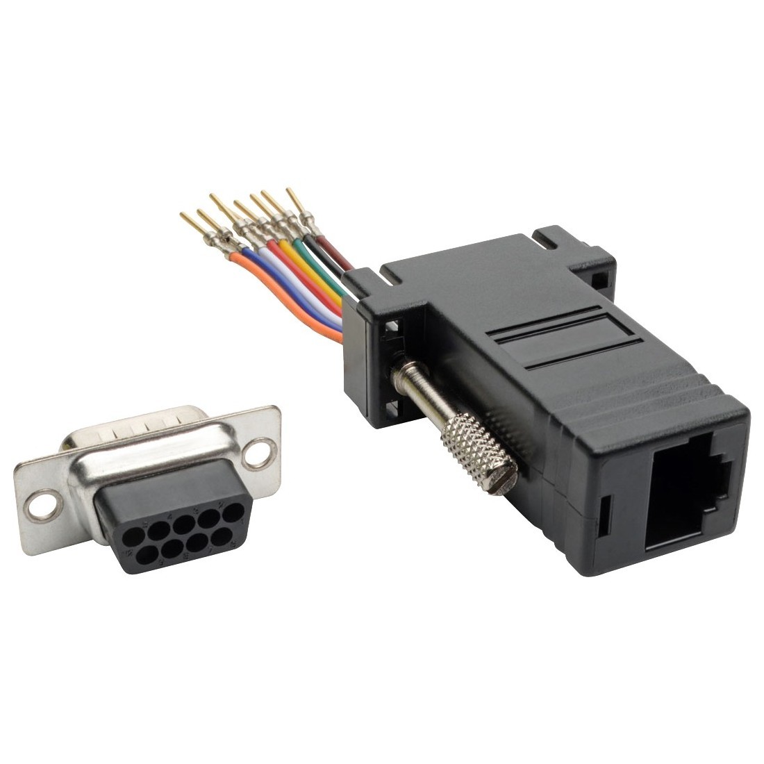 Tripplite P44089FM DB9 to RJ45 Modular Serial Adapter M-F