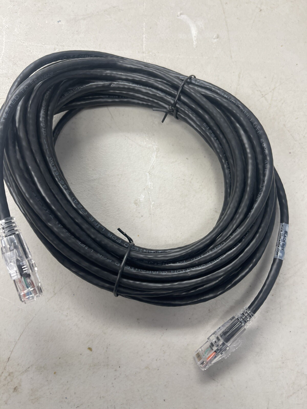 Black Box Cat 6 30 Foot Patch Cable C6PC70-BK-30 New