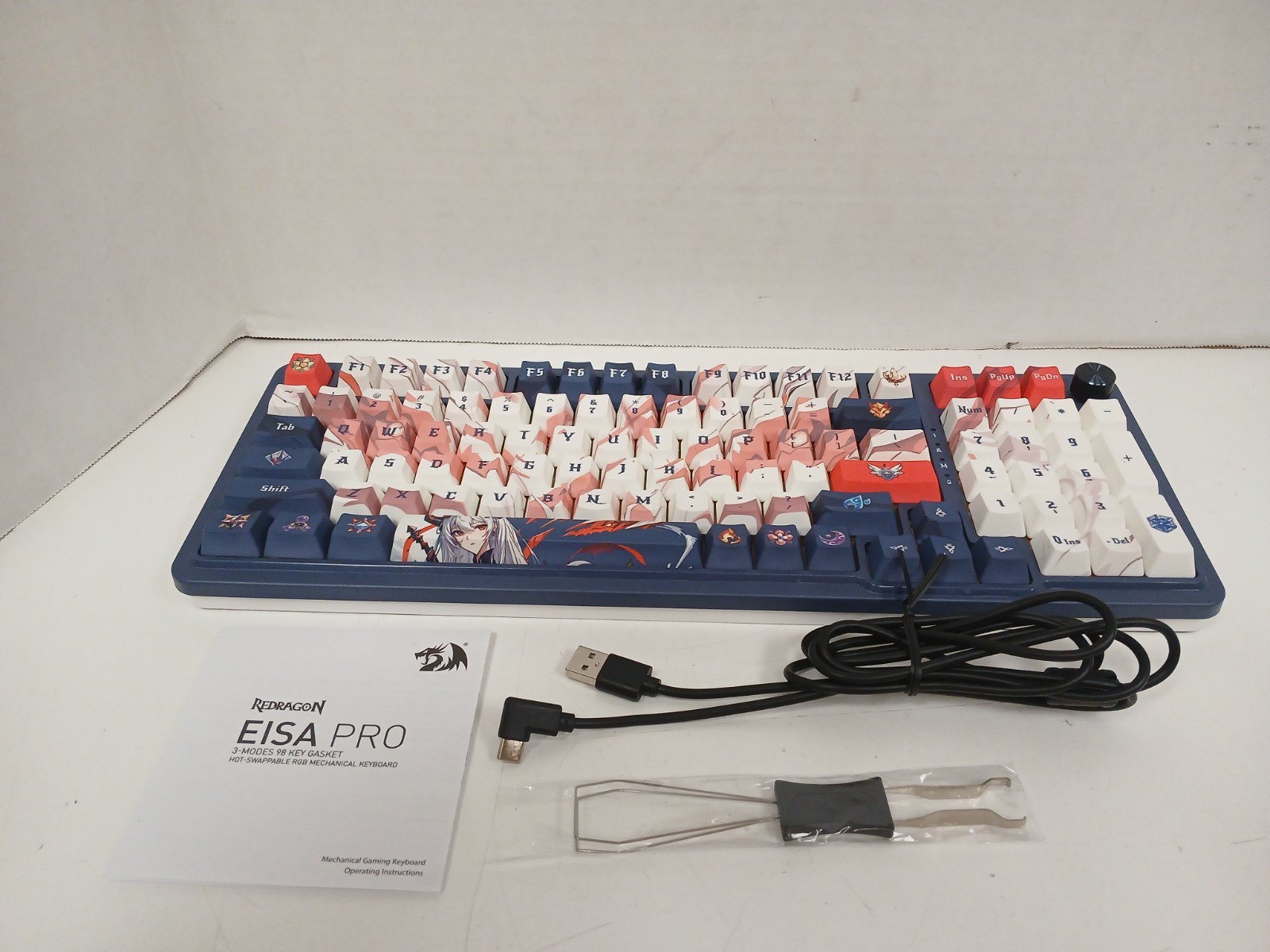 Redragon EISA K686 PRO SE 98 Key RGB Gasket Hot-Swappable Mechanical Keyboard #1