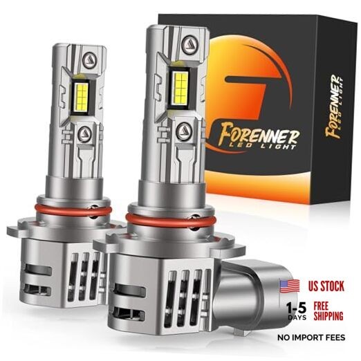 9005 Bulbs Fog Light, 44000LM 900% Brighter 6500K Cool White 1:1 Size 9005/HB3