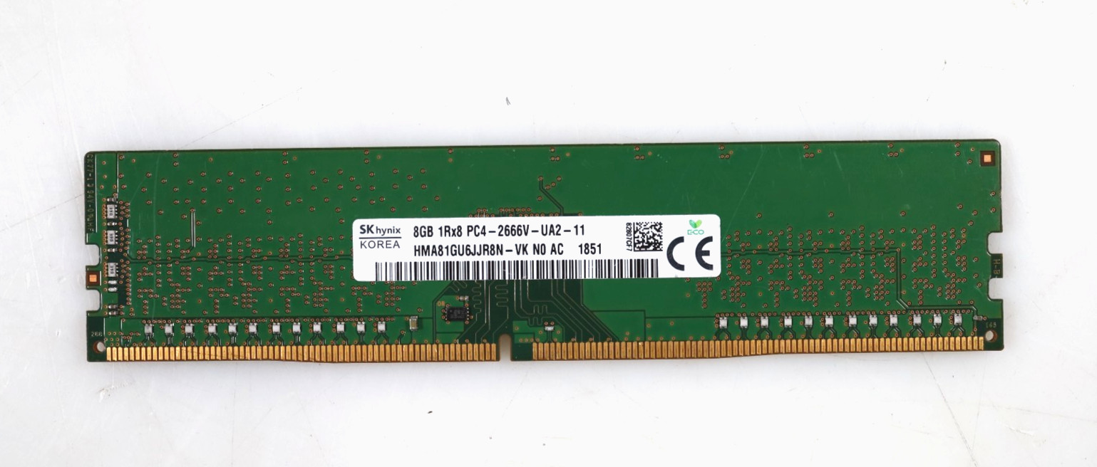 8GB SK Hynix HMA81GU6JJR8N-VK PC4-2666V DDR4 Non-ECC UDIMM Desktop Memory