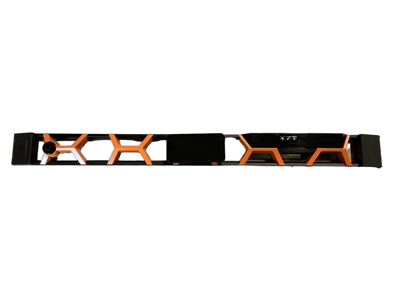 521RX New for Dell EMC PowerEdge 14G/15G/16G 1U LCD Orange and Black Bezel with