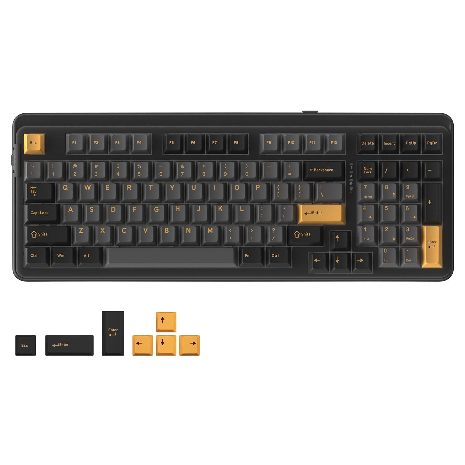 DAREU EK98pro Wireless Mechanical Keyboard,96% Creamy Gaming Keyboard with Nu...