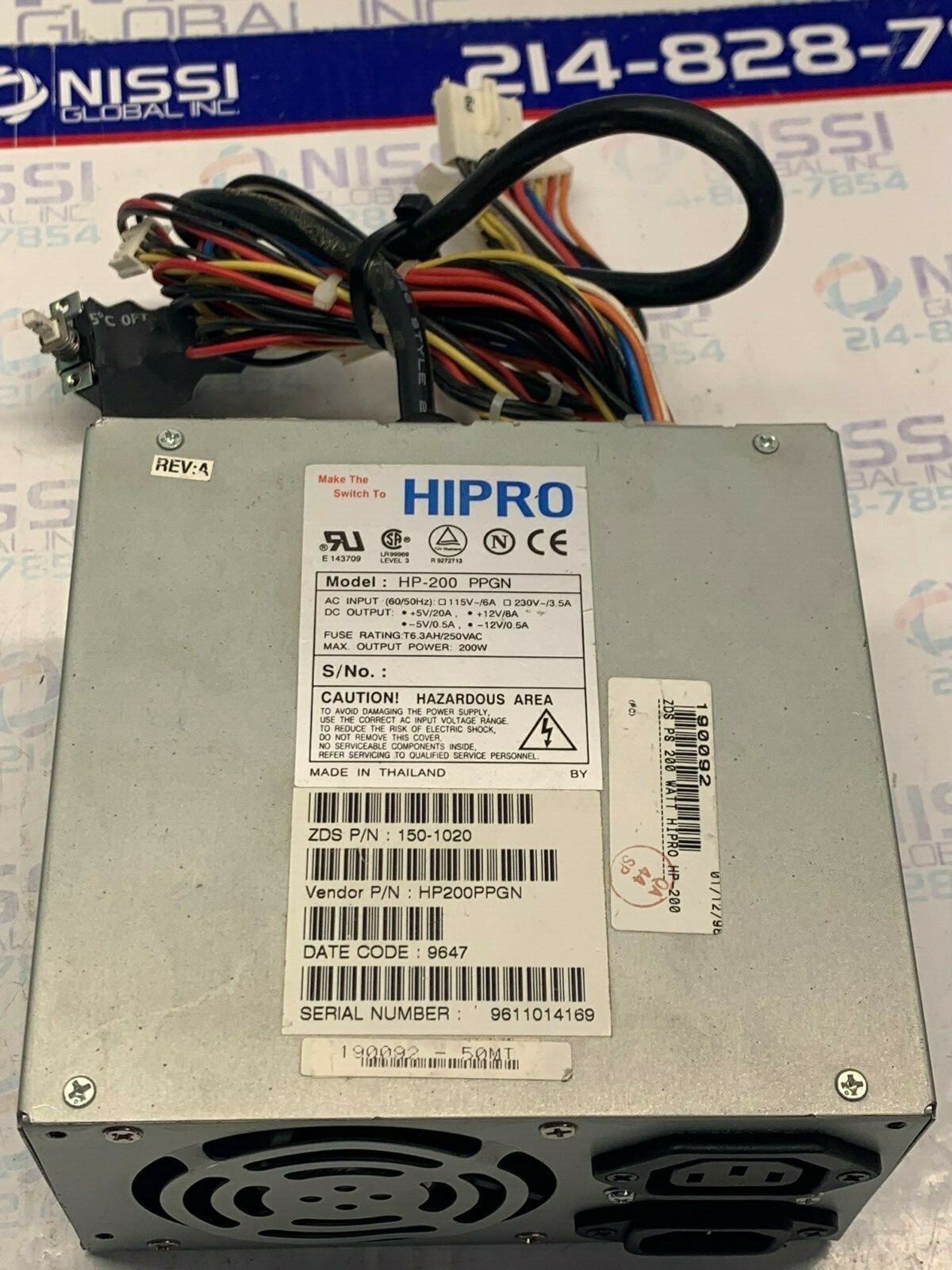 HiPro HP-200PPGN 200 Watt Power Supply