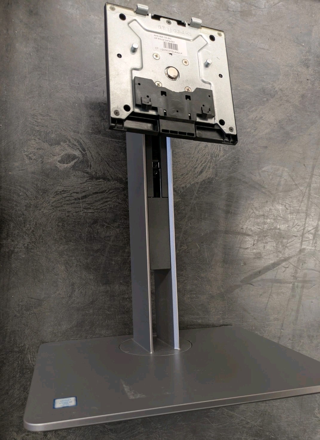 HP EliteOne AIO 800 G3 , G4 G5 Adustable Height Stand Part No. 912474-001