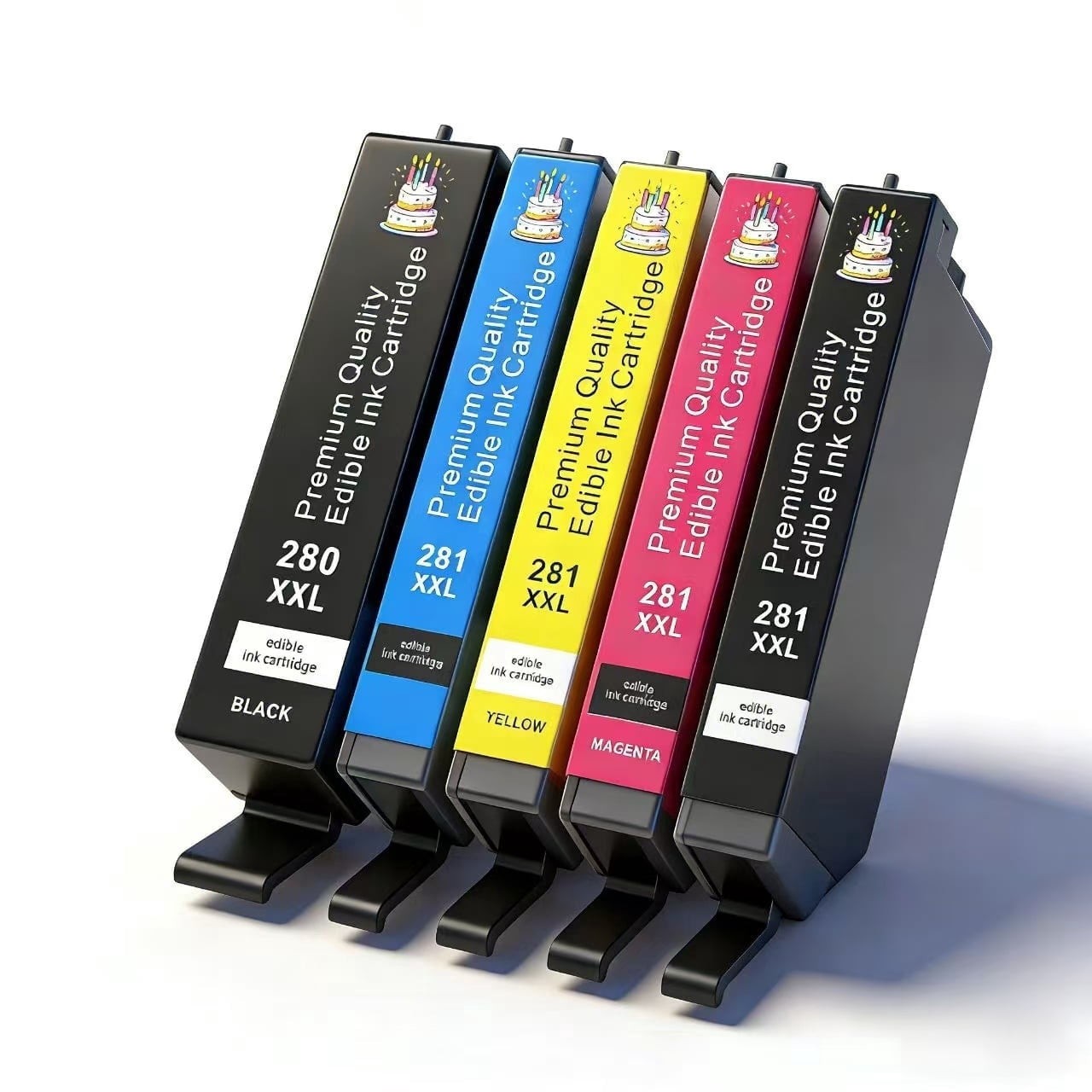 Edible Ink Cartridges for Canon PGI-280XXL CLI-281XXL For PIXMA TS702 TS702a